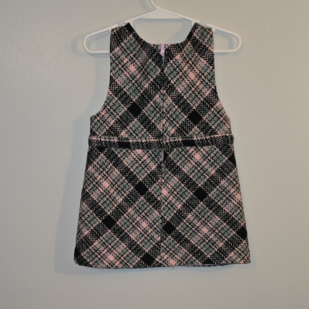 Rare Editions Plaid Dress with Belt - Picture 7 of 10